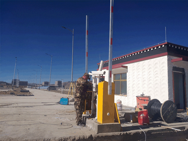 西藏日喀则道闸项目